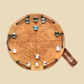 Xi Gua Qi (Wassermelonen-Schach) – handgefertigtes Spiel auf graviertem Kunstleder